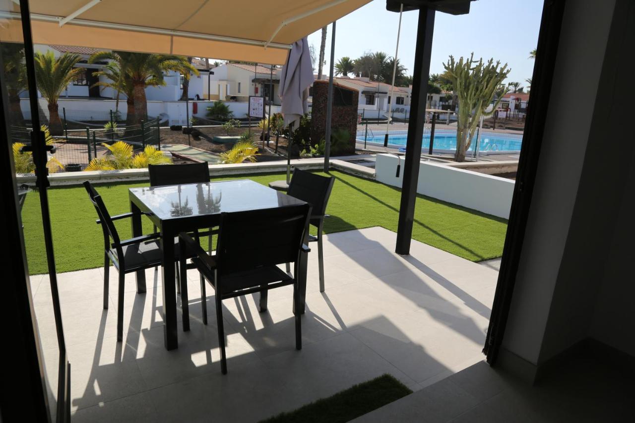 Precioso Bungalow En Complejo Privado Con Piscina Сан-Бартоломе Екстер'єр фото